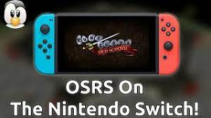 Old School Runescape On The Nintendo Switch Youtube