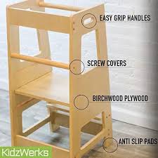 Mom This Mom That Kidzwerks Child Standing Tower Child Kitchen Kitchen Step Stool Step Stool Kids Step Stool