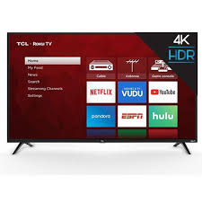 Tcl 43 Class 4k Uhd Led Roku Smart Tv 4 Series 43s421 Walmart Com In 2020 Led Tv Smart Tv Uhd Tv