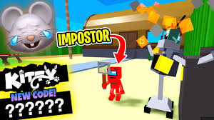 Roblox Kitty Chapter 5 Secret Ending Exclusive Code Among Us Skin Youtube