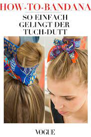 how to bandana frisuren mit tuch frisuren sommerfrisuren dutt frisur