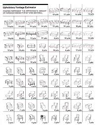 Fabric Yardage Charts How Much Fabric Do You Need Relooking De Mobilier Mobilier De Salon Meuble De Style