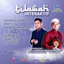 Ada 20 gudang lagu ustaz tarmizi abdul rahman tazkirah ramadhan terbaru, klik salah satu untuk download lagu mudah dan cepat. Perdengarkan Bacaan Surah Al Qamar Ayat 7 10 Dengan Bacaan Tarannum Jiharkah Bersama Pengacara Muhammad Ammar Mukhlis Abdul Mohsin Dan Juri Undangan Ustaz Ahmad Tarmizi Abdul Rahman Dalam Tilawahinteraktif Pukul 11 00 Pagi Ini