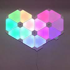 Nanoleaf Lighting That S Smarter By Design Nanoleaf Me Nano Lights Nanoleaf Lights Smart Home Design