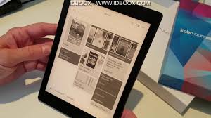 Kobo Aura One Prise En Main De La Nouvelle Liseuse Kobo Youtube