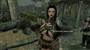 Skyrim (mods) - Helena - Botox and Increased Population - Test - YouTube