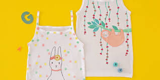Créer et personnaliser votre tee shirt individuel chez www.shirtcity.fr. Diy Enfant Customiser Un Tee Shirt De Petite Fille Marie Claire