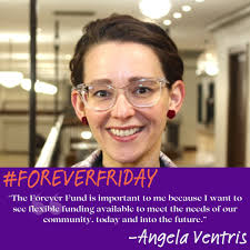 We asked our staff why they care about the Forever Fund, and here's what  Angela had to say! Giving to the Forever Fund is a way to invest in the  Dubuque community!