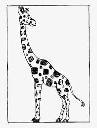 Baby giraffe clipart black and white. Giraffe Clipart Black And White Transparent