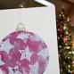 Christmas gel printing workshop event image