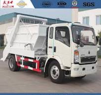 Factory price SINOTRUK HOWO 10CBM SKIP LOADER GARBAGE TRUCK ...