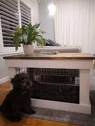 Unfortunately, that large plastic or metal cage can look a bit aesthetically unappealing. Make A Coffee Table That S Also A Dog Crate