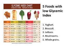 5 food with low glycemic index to keep you healthy