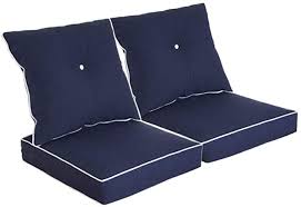 Amazon Com Bossima Patio Furniture Cushions For Deep Seat And Loveseat Outdoo Pickndecor Home Patio Furniture Cushions Water Repellent Fabric Deep Seating