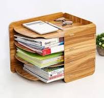 Foska 3 Layers 3mm MDF Office Organizer File Tray - Office ...