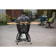 In this guide we've included a range of barbecues under £200, as well as some premium options that cost as much as £1000. Vision Grills Kamado Char Gas Dual Fuel Charcoal Gas Grill In Black With Grill Cover S 4c1d1 H The Home Depot