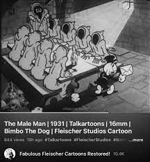 Fleischer Cartoons! on X: ICYMI: We uploaded a new 16mm scan of a rare  Bimbo the Dog cartoon on our channel! Please subscribe for more:  t.coel2trRsIqK . #fleischerstudios t.codeLTJCPClL  X