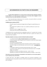 Toute modification au pacs initial est libre, avec toutefois les 2 limites suivantes : Calameo Demarches Du Pacs