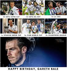 There is also gareth bale who, today, lumbered and panted and sadly proved real madrid were right to get rid. Happy Birthday Gareth Bale The Football Arena Facebook