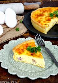French Quiche Lorraine Del S Cooking Twist Recipe Lorraine Recipes Quiche Lorraine Quiche Lorraine Recipe