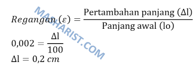 Maybe you would like to learn more about one of these? Materi Tegangan Regangan Dan Contoh Soal Jawabanku Id