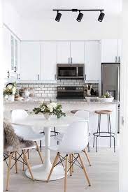 Modern Farmhouse Dining Room Table Ideas Decor And Makeover Frugal Living Kitchen Living Room Combo Apartment Dining Small Kitchen Living Room Combo