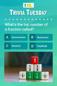 Florida maine shares a border only with new hamp. Fractions Knowledge Trivia Tuesday Ixl Math Science Projects For Kids Math Facts