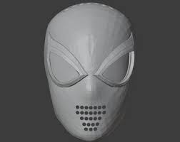 PS4 Marvel's Spider-Man Advanced Suit Faceshell 3D Print -STL File- 3D  Model- Insomniac Games-