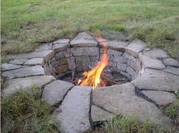 But you should consider oversizing the pit so the fire doesn't degrade the block as fast. Fire Pit Outdoor Outdoor Fire Backyard