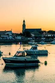 Photo Port De Saint Gilles Croix De Vie Coucher De Soleil Sur L Eglise Photographe Vendee Photographie Coucher De Soleil Paysage