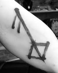 Hel is ruled by the goddess hel and is a dark place that had a large feasting table. Viking Rune For Love Wiccan Tattoos Viking Rune Tattoo Tattoos