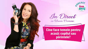 Aveam in minte subiectul acesta despre temele pentru acasa deoarece in franta nu sunt teme si pe mine ma chinuie asta. Cine Face Temele Pentru Acasa Copilul Sau Parintii Ce Spune Urania Cremene Itsy Bitsy