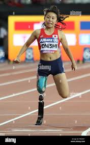 Hitomi ONISHI of Japan in the Women's 100m T42 Final at the World Para  Championships in London 2017 Stock Photo - Alamy