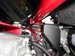 Locate your cam position sensor on the backside of the valve cover area and remove the factory bolt as seen in the display pictures. Yr Advance Brake Master Cylinder Heat Shield Evo X Cz4a Rhdjapan