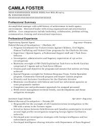 Resume examples see perfect resume. 20 Best Special Agent Resumes Resumehelp
