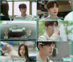 Hyun Min Drink And Ask Hye Ji To Drive Him Home Cinderella And Four Knights Episode 13 Cinderella And Four Knights Korean Drama Quotes Korean Drama