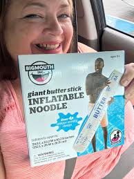 Curbside pickup. I can't wait to show up at somebody's pool with this under  my arm!