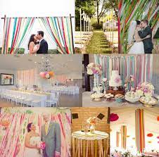 Diy Wedding Decorations For Every Budget The Inspired Bride Diy Wedding Backdrop Diy Wedding Decorations Diy Wedding Reception