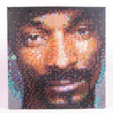 Perler Portrait Larry David