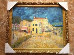 El instituto de arte de chicago (ee.uu.) ofrece la posibilidad de dormir en una habitación réplica del dormitorio de la famosa casa amarilla de arlés (sur de francia), que pintó al maestro neerlandés vincent van gogh. Cuadro De Vincent Van Gogh La Casa Amarilla Co Comprar Pintura Al Oleo Contemporanea En Todocoleccion 194316005