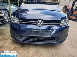 The vehicle diagnosis detects any defects in the vehicle electronics. Volkswagen Cross Touran Half Cut Auto Parts New Used Recon