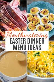 On the first easter day, as on christmas, priests came to houses of the faithful and served public prayer. 50 Traditional Easter Dinner Menu Ideas Adventures Of Mel