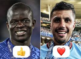 Both in their prime, who you picking? 👀 Rodri or Kanté? #CFC #Chelsea  #ManchesterCity #PremierLeague