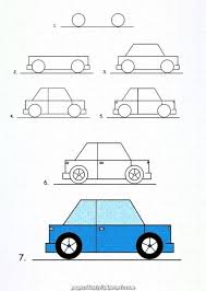 Automobile Cartoon Hybrids And Electric Cars In 2020 Drawing Tutorial Easy Easy Drawings Drawing Lessons For Kids