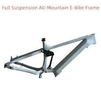 29er Marco de bicicleta de montaña eléctrica de suspensión de carbono 148X12mm Eje de rueda