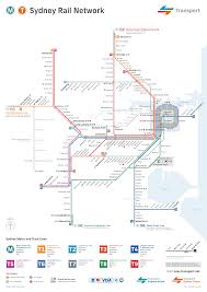 The sydney trains stations are extremely interconnected with complementary bus routes, as well as with the various lines that operate on its routes. Metro Train Maps Nsw Transport