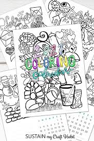 Free printable 2020 monthly calendar with holidays. May S 2021 Free Printable Coloring Calendar Sustain My Craft Habit