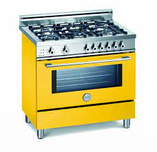 Colorful Ranges Kitchen Interior Yellow Kitchen Kitchen Colors