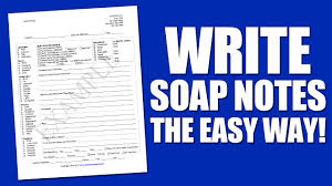 We noted with interest that few students mentioned problems with computers or with the ivle. Soap Note Example