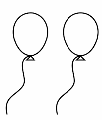 Viele bunte luftballons und tolle geschenke kannst du auf diesem ausmalbild entdecken. Basteln Mit Kindern Kostenlose Bastelvorlage Kinderschminken Bar